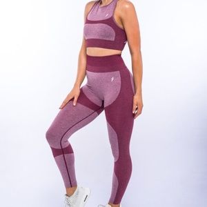 Sports bra/crop and Legging set